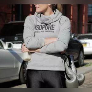 Isopure Crowl Neck Hoodie Size Small
